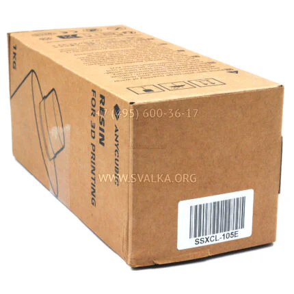 Фотополимерная смола Anycubic Water-Wash Resin+, прозрачный, 1 кг