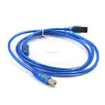 Кабель USB 2.0 Type A - Type B, 1.5 м, синий