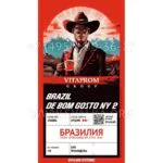 Кофе Бразилия Де Бом Госто NY2, 100% арабика в зёрнах, 1 кг