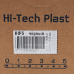Филамент HIPS Hi-Tech Plast 1.75 мм черный 0,85 кг Филамент HIPS Hi-Tech Plast 1.75 мм черный 0,85 кг