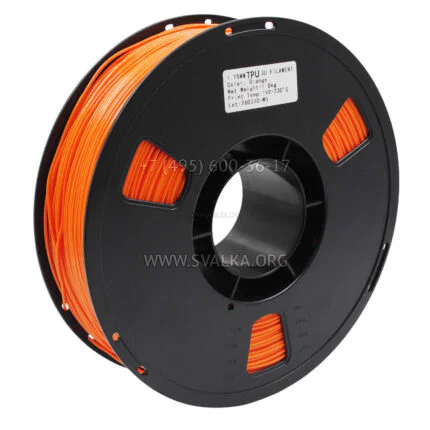 Пластик KingRoon TPU 95A Orange 1 кг для гибкой 3D-печати