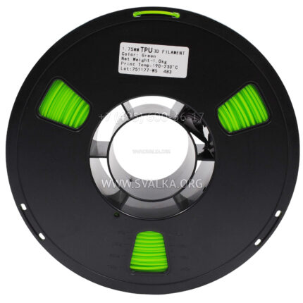 Пластик KingRoon TPU 95A Green 1 кг для гибкой 3D-печати