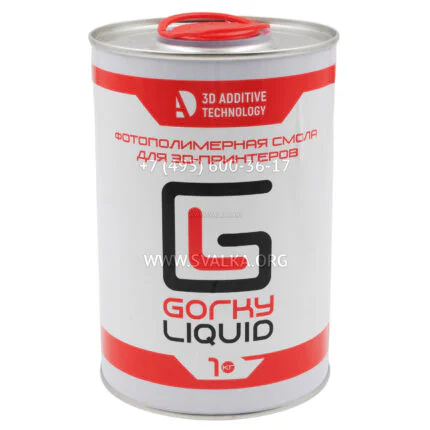 Смола фотополимерная Gorky Liquid Flex черная 1 кг