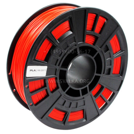 Филамент PLA Solidfilament 1.75 мм красный 1 кг