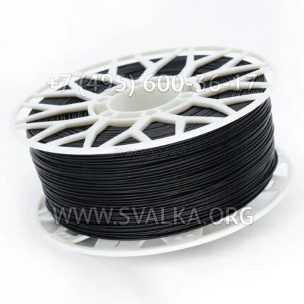 Филамент ASA Hi-Tech Plast 1.75 мм черный 1 кг