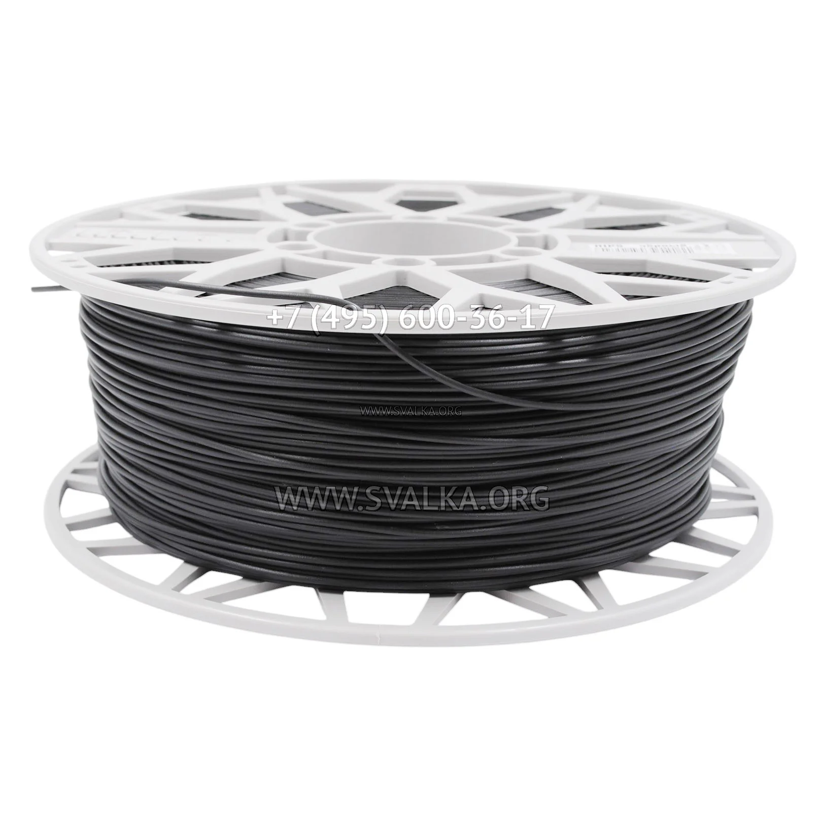 Филамент HIPS Hi-Tech Plast 1.75 мм черный 0,85 кг